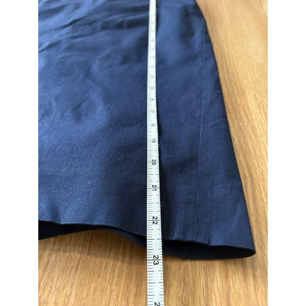J Crew Navy Original Fit Pencil Skirt Size 0